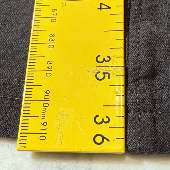 Horny Toad Maroon Mock Neck Long Sleeve Light Stretchy Dress Womens L (FLAW) - Picture 12 of 16